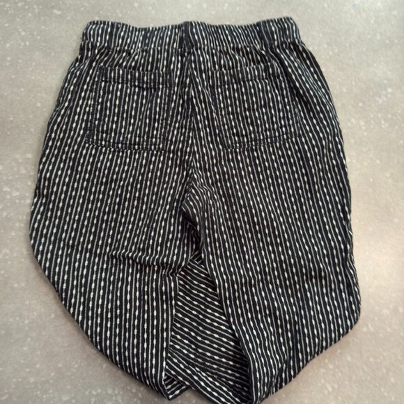 Old Navy Black & White Striped Soft Pants – Size Small - Picture 11 of 12